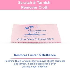 CG Polish, Scratch & Tarnish Remover Cloths for All Metals - 4 Pack (Free USA Shipping)