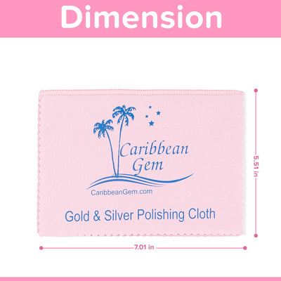 Caribbean Gem Jewelry Cleaner - All About Metals Kit Polish Silver, Gold,  Platinum & More