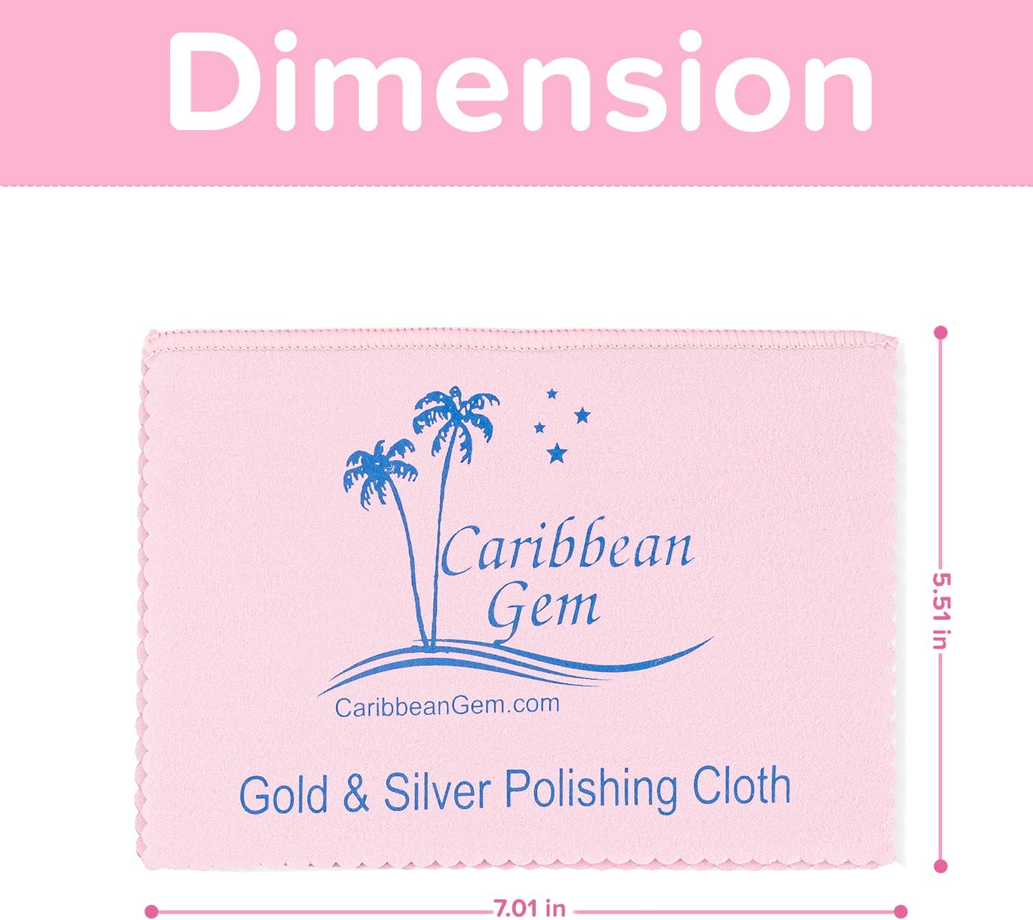 Caribbean Gem All Metals - Polish, Scratch & Tarnish Remover Cloths -  Caribbean Gem Jewelry Cleaner