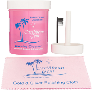 CG Jewelry Cleaner Jar - 8oz - Now with Cloth and (Free USA Shipping)